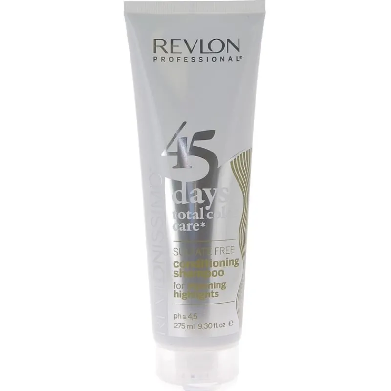 Revlon Professional 2 en 1 Shampooing et soin cheveux colorés 45 Days cendré stunning highlights Outlet