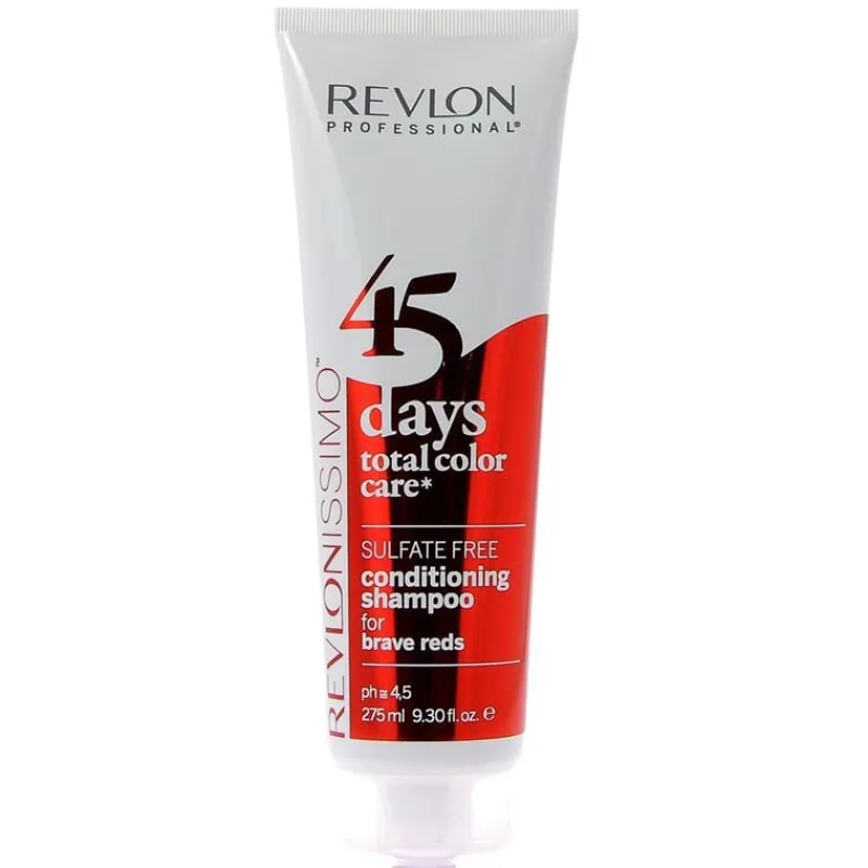 Revlon Professional 2 en 1 Shampooing et soin cheveux colorés 45 Days rouge dangerous reds Sale