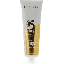 Revlon Professional 2 en 1 Shampooing et soin cheveux colorés 45 Days doré golden blondes Online