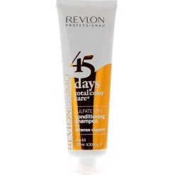 Revlon Professional 2 en 1 Shampooing et soin cheveux colorés 45 Days cuivré intense coppers