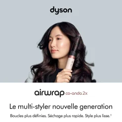Dyson Airwrap Coanda 2x cheveux raides à ondulés