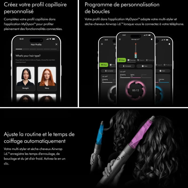 Dyson Airwrap i.d. cheveux bouclés frisés Discount