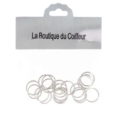 La Boutique du Coiffeur Anneaux métal 10 mm Hot