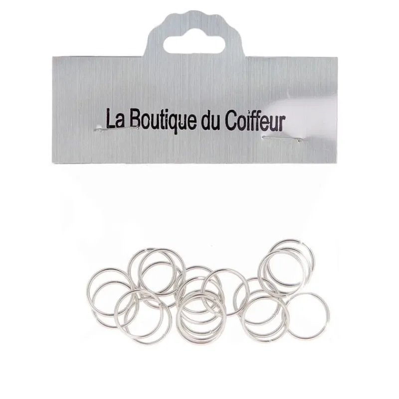 La Boutique du Coiffeur Anneaux métal 10 mm Hot