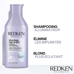 Redken Après-shampooing illuminant pour cheveux blonds Blondage High Bright Clearance
