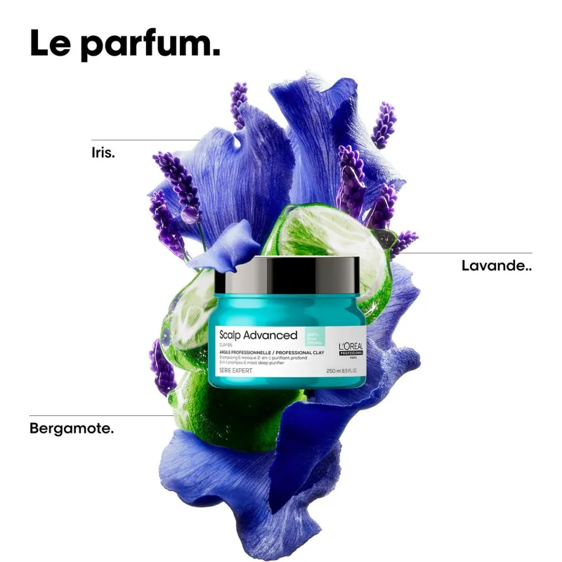 L’Oréal Professionnel Paris Argile 2-en-1 purifiante anti-gras Scalp Advanced 250ml Sale