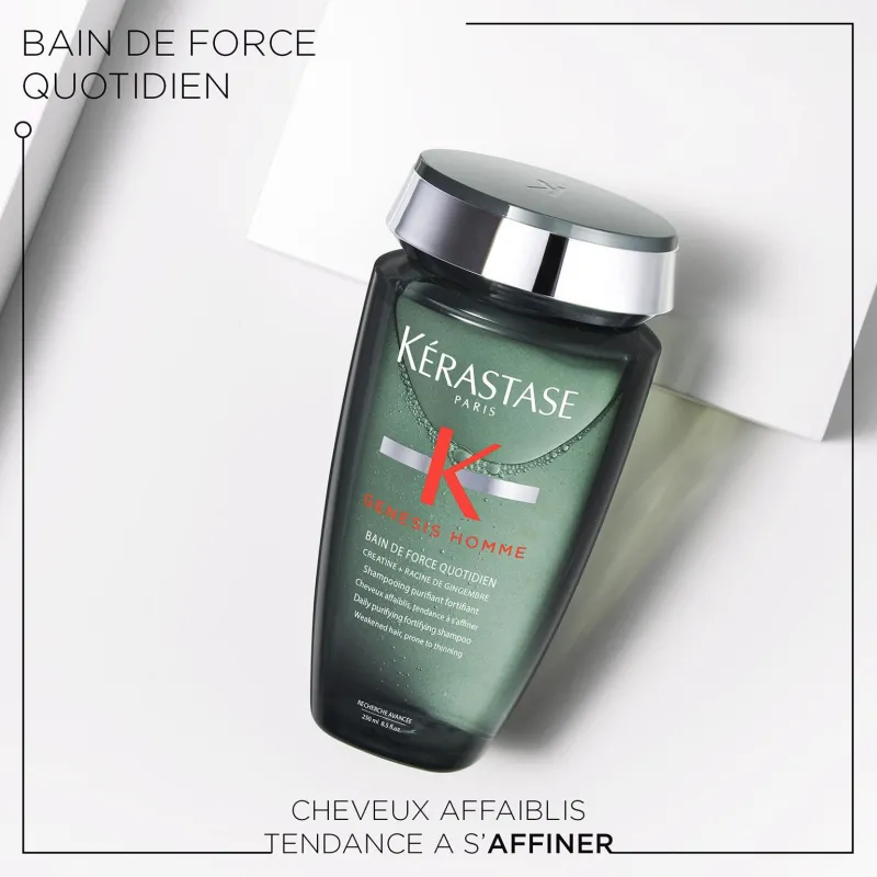 Kérastase Bain de force quotidien Genesis Homme Hot