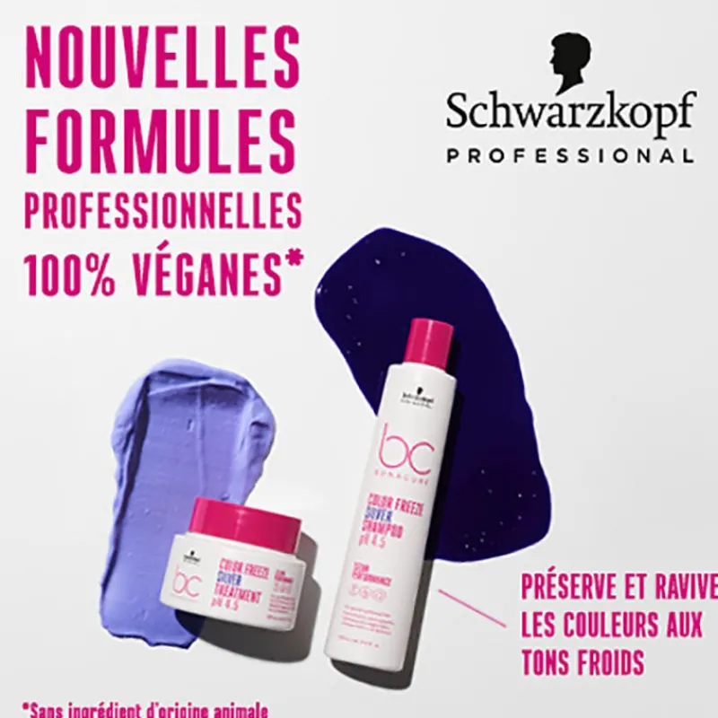 Schwarzkopf Professional Baume pour cheveux colorés BC Color Freeze New