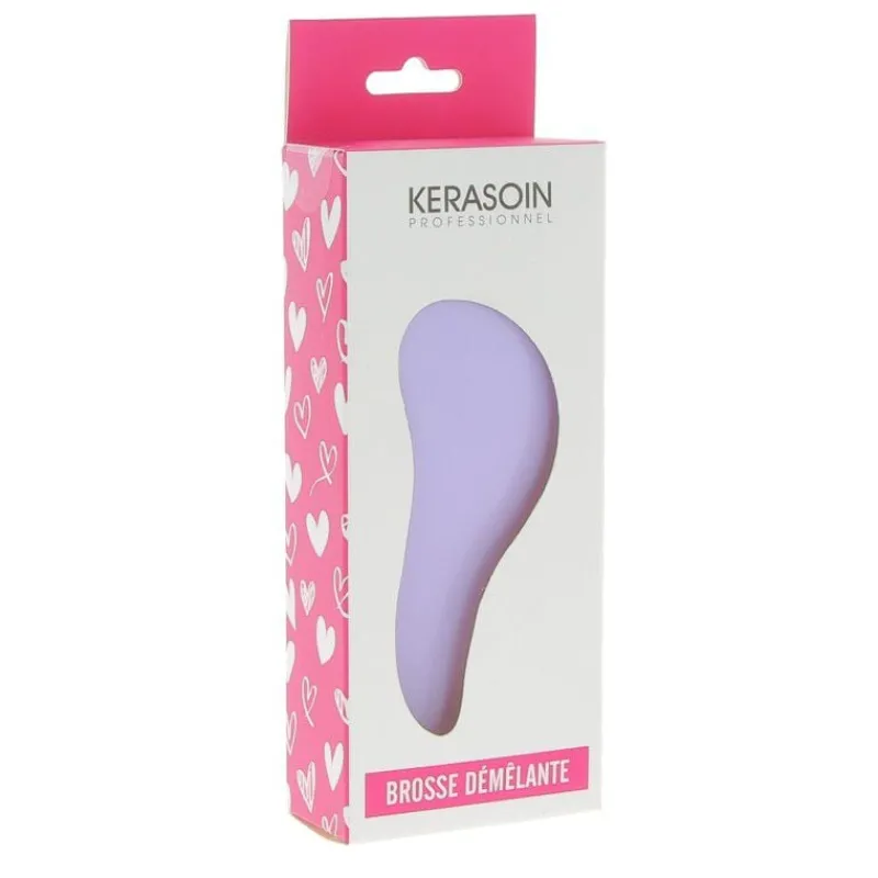Kerasoin Professionnel Brosse à cheveux démêlante lilas Best