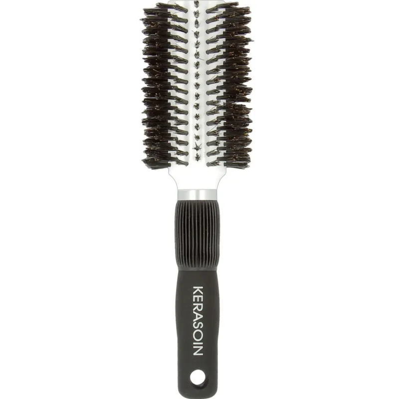 Kerasoin Professionnel Brosse céramique ronde sanglier professionnelle 33mm New