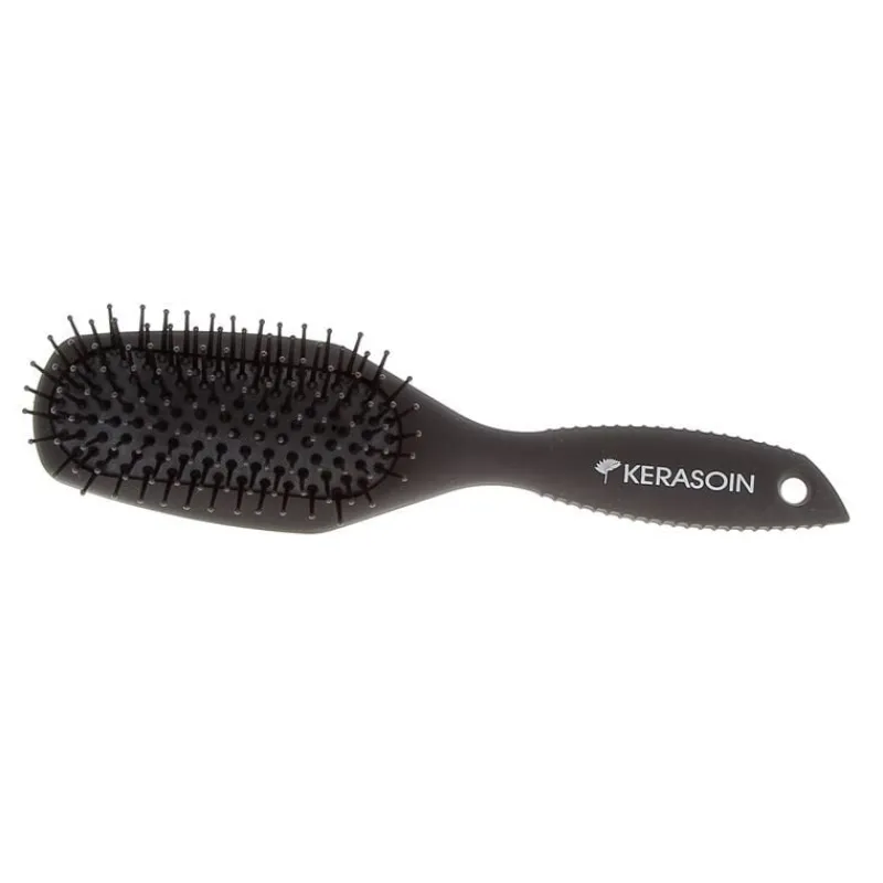 Kerasoin Professionnel Brosse noire pneumatique ergonomique Picots plastique