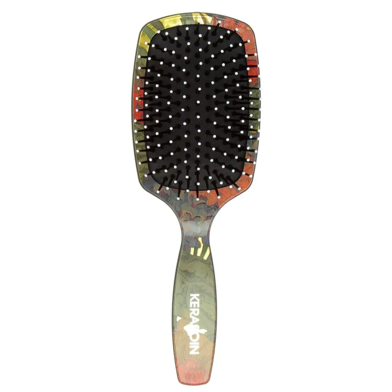Kerasoin Professionnel Brosse Paddle à fleurs Outlet