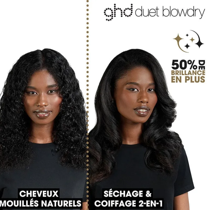 Ghd Brosse soufflante 2-en-1 Duet Blowdry noir Best