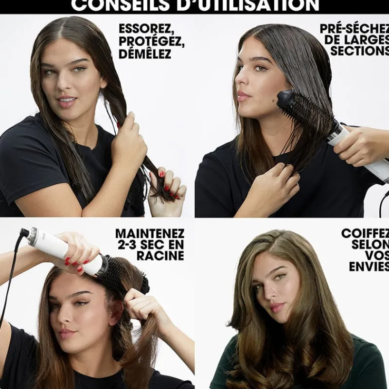 Ghd Brosse soufflante 2-en-1 Duet Blowdry noir Best