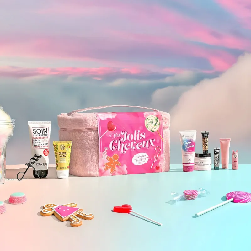 Édition Limitée La Boutique du Coiffeur Calendrier de l'avent Mes Jolis Cheveux Discount