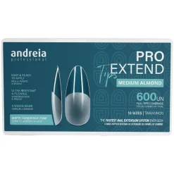 Andreia Professional Capsules Pro Extend Tips medium almond New
