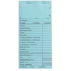 Carnet de caisse avec numéro Online