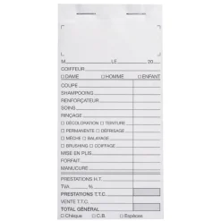 Carnet de caisse sans numéro Best