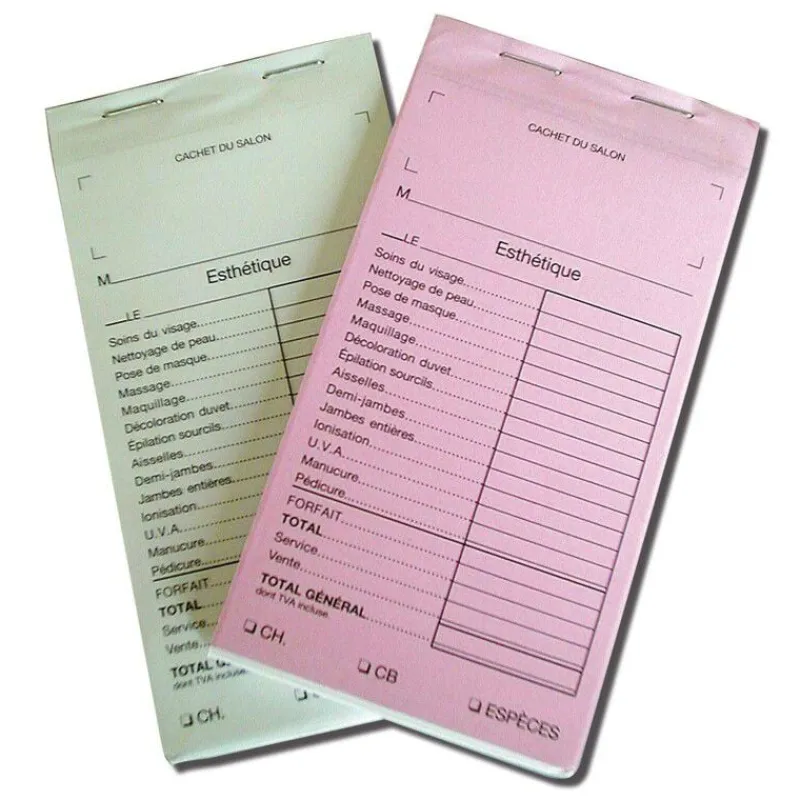 Carnet de facturation esthétique Online