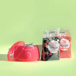 Kerasoin Professionnel Chauffe cire professionnel pink New