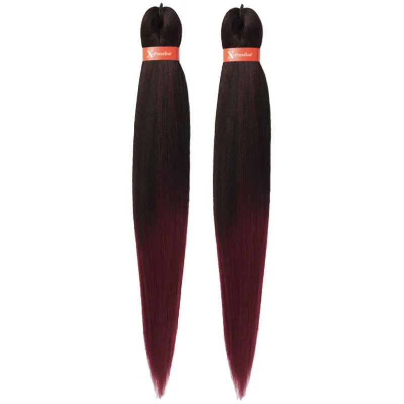 X-Pression Cheveux à tresser pré-etirés 2 x 46" T1B / BG Clearance