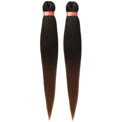 X-Pression Cheveux à tresser pré-etirés 2 x 46" T1B / 30 Best