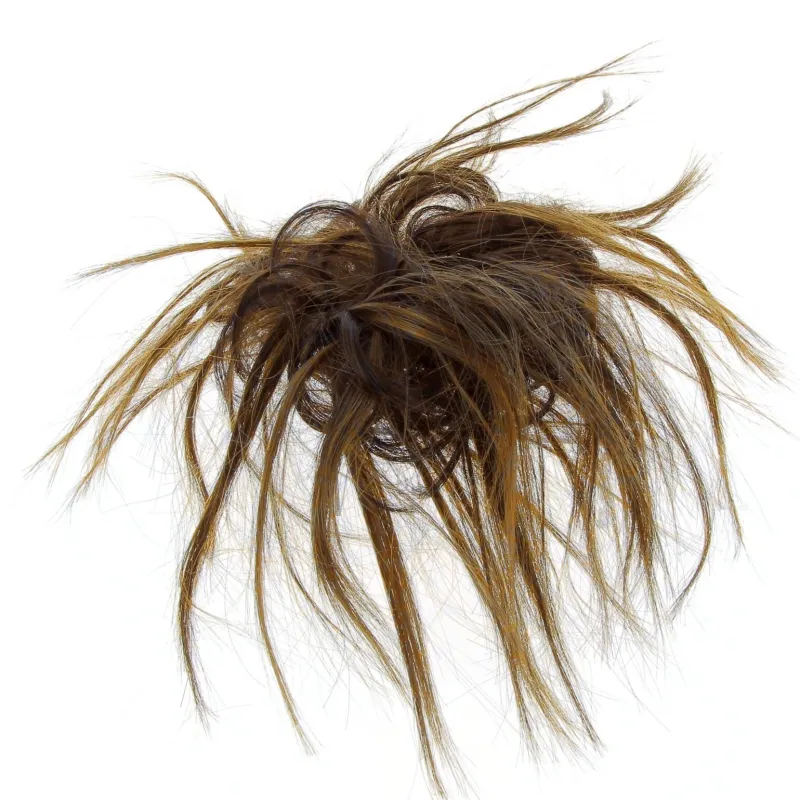 Chouchou cheveux éclaté Chocolat New