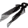 La Boutique du Coiffeur Chouchou foulard étoilé noir New