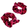 La Boutique du Coiffeur Chouchou léopard x 2 fushia Clearance