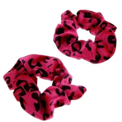 La Boutique du Coiffeur Chouchou léopard x 2 fushia Clearance