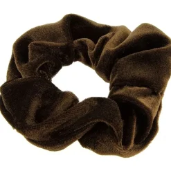 La Boutique du Coiffeur Chouchou velours marron New