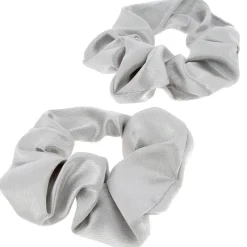 La Boutique du Coiffeur Chouchous satinés x 2 argent Best