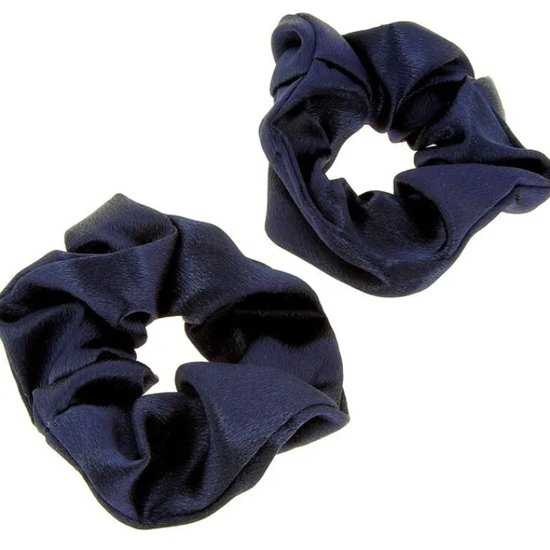 La Boutique du Coiffeur Chouchous satinés x 2 marine Best