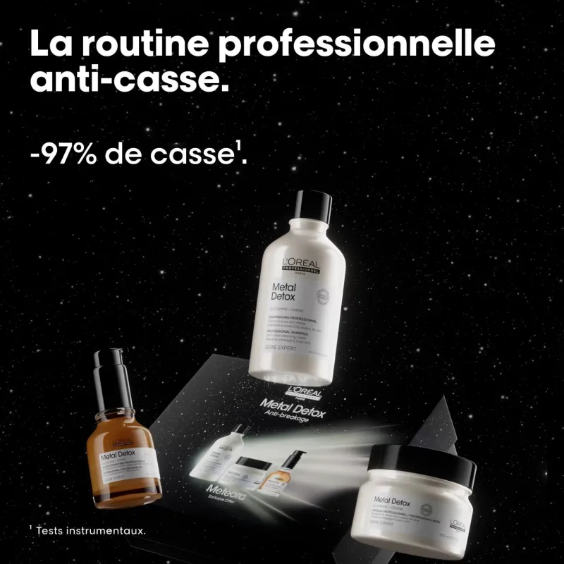 L’Oréal Professionnel Paris Coffret Metal Detox édition limitée Meteora Hot