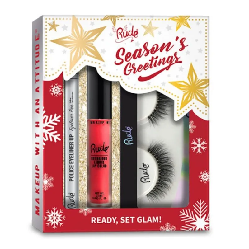 Rude Cosmetics Coffret trio maquillage Glamour Online
