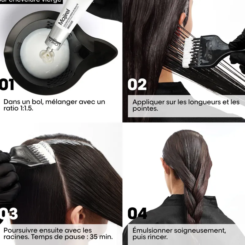 L’Oréal Professionnel Paris Coloration crème de beauté Majirel 6.8 blond foncé mocca Clearance