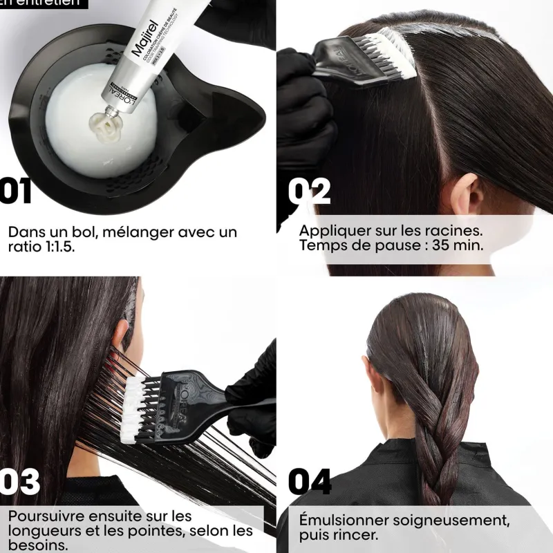 L’Oréal Professionnel Paris Coloration crème de beauté Majirel CC 6.1 blond foncé cendré Clearance