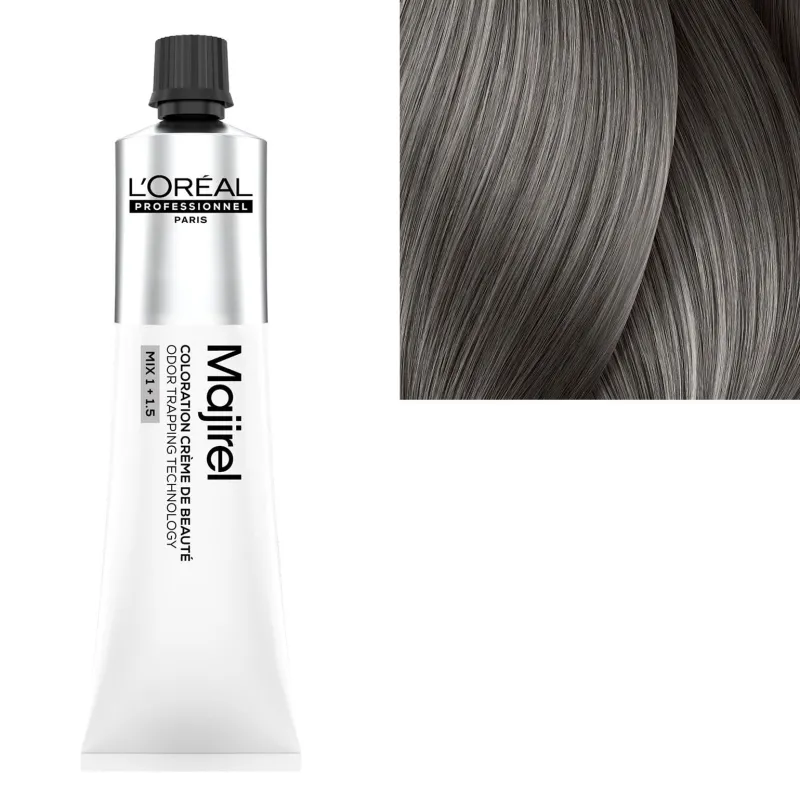 L’Oréal Professionnel Paris Coloration crème de beauté Majirel 8.11 blond clair cendré profond