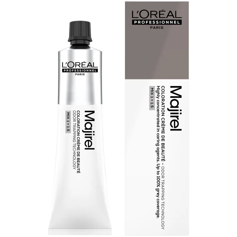 L’Oréal Professionnel Paris Coloration crème de beauté Majirel 4.15 châtain cendré acajou Clearance