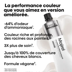 L’Oréal Professionnel Paris Coloration crème de beauté Majirel 4.45 châtain cuivré acajou Clearance