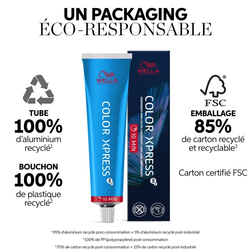 Wella Professionals Coloration permanente Color Xpress 6/ blond foncé Online