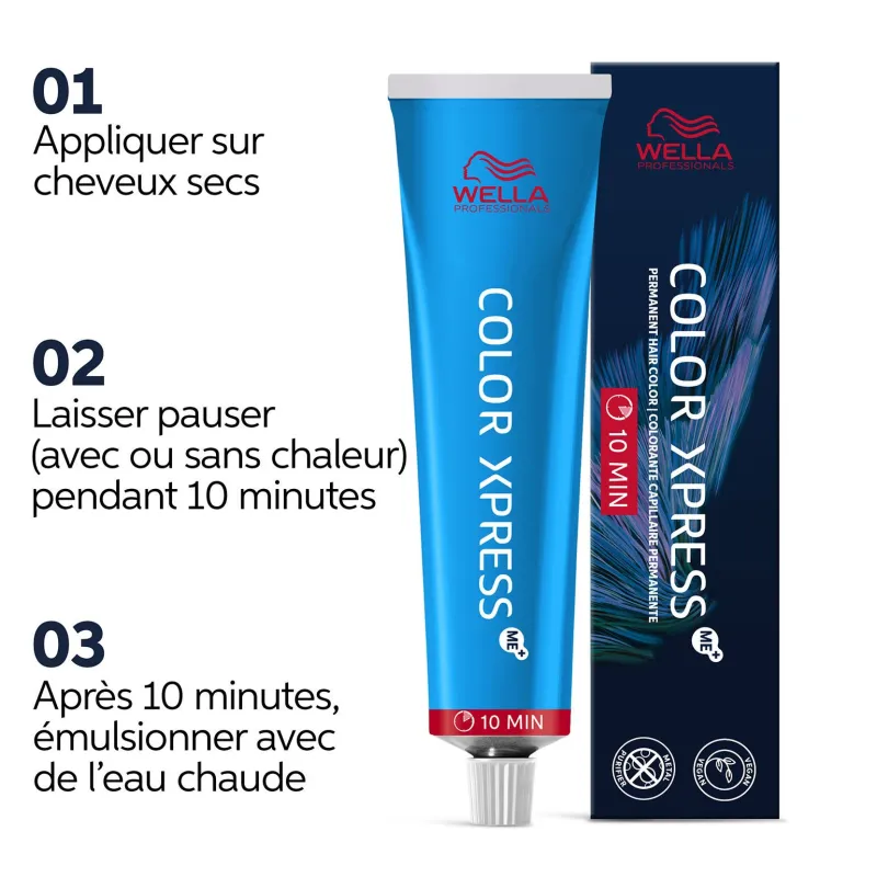 Wella Professionals Coloration permanente Color Xpress 5/1 châtain clair cendré Discount