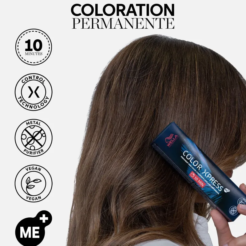 Wella Professionals Coloration permanente Color Xpress 3/0 châtain foncé New