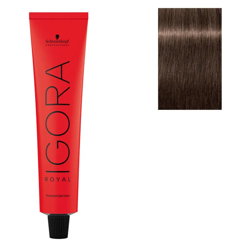 Schwarzkopf Professional Coloration permanente Igora Royal 6-46 blond foncé beige chocolat