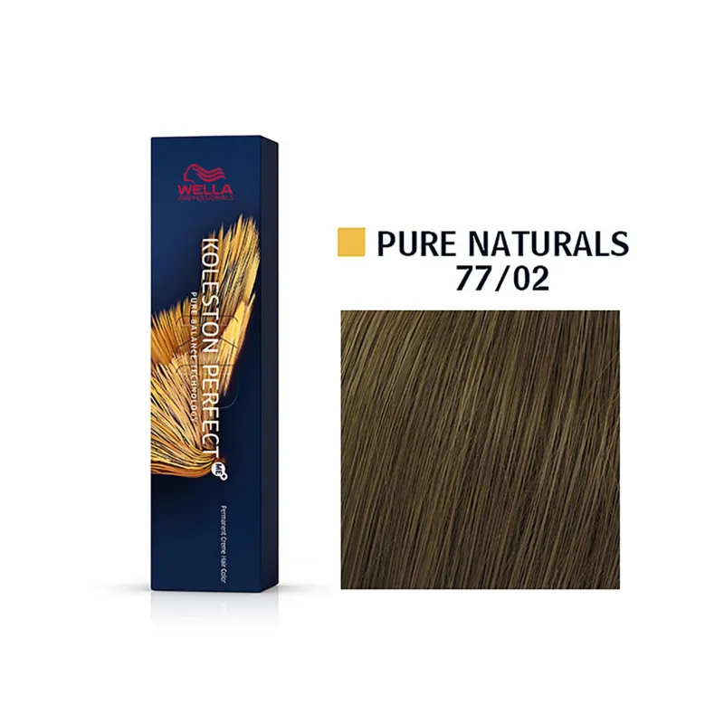Wella Professionals Coloration permanente Koleston Perfect Me+ 77/02 blond intense naturel mat Discount