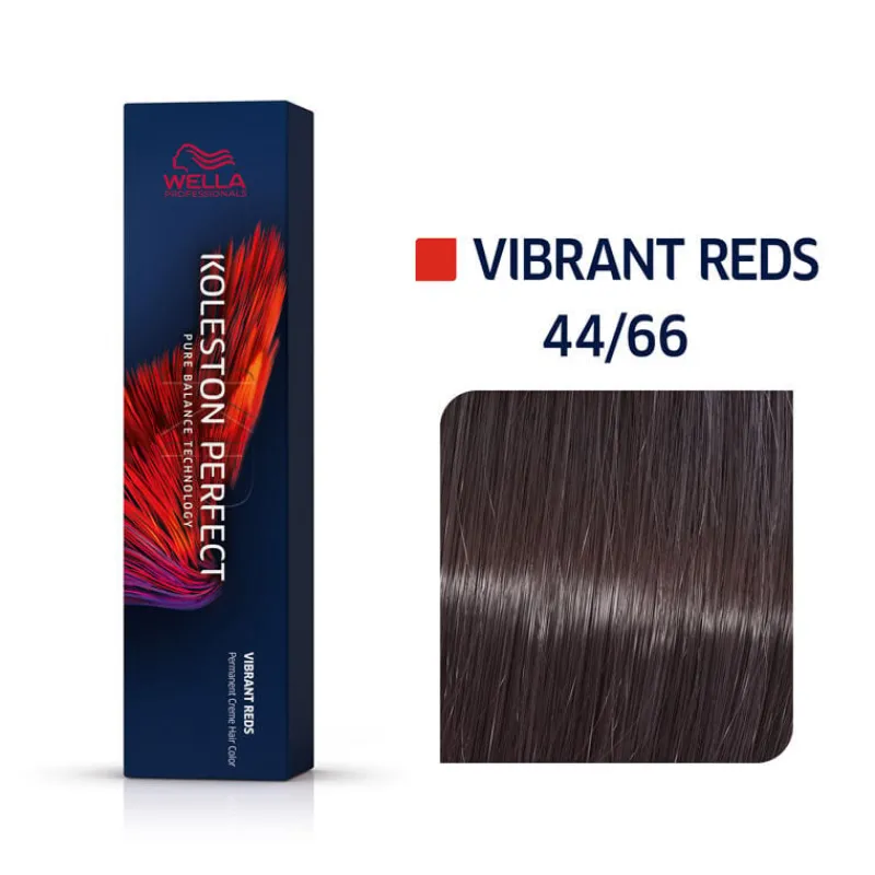 Wella Professionals Coloration permanente Koleston Perfect Me+ 44/66 châtain intense violine intense New