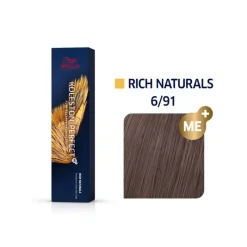 Wella Professionals Coloration permanente Koleston Perfect Me+ 6/91 blond foncé fumé cendré Hot