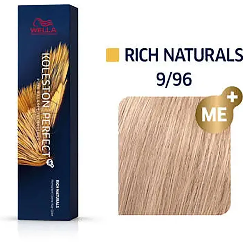 Wella Professionals Coloration permanente Koleston Perfect Me+ 9/96 blond très clair fumé irisé Clearance