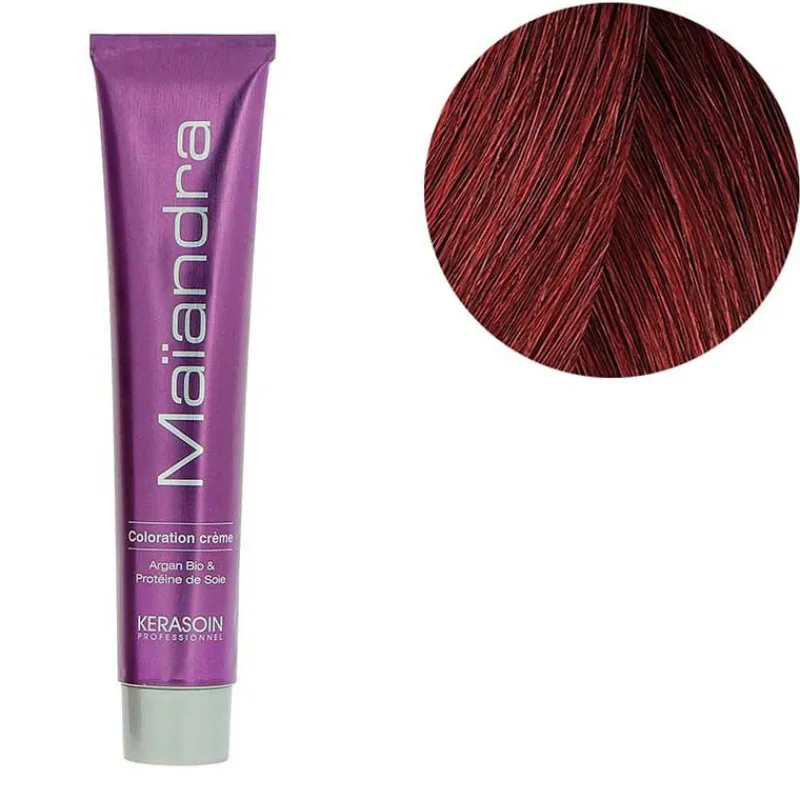 Kerasoin Professionnel Coloration permanente Maïandra 6.6 blond foncé rouge Online