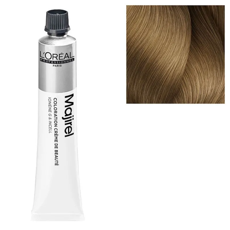 L’Oréal Professionnel Paris Coloration permanente Majirel 8.31 blond clair doré cendré Best